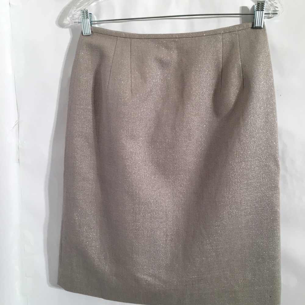 Isabel & Nina Pencil Skirt Silver Gray size 6